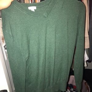 Green sweater